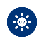 Elimineert virussen en bacteri&euml;n icon