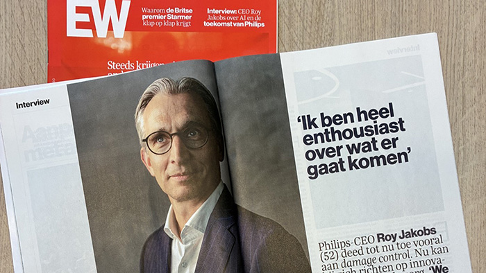 Roy Jakobs in EW Magazine over innovatie, AI en de toekomst van de zorg