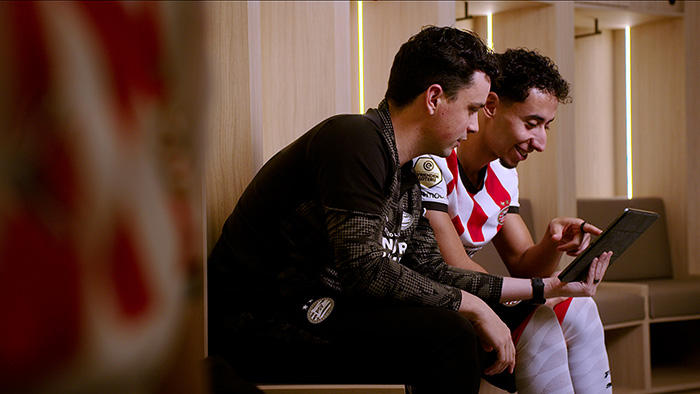 AI-technologie van Philips helpt met voorspellen van gezondheid van PSV-spelers